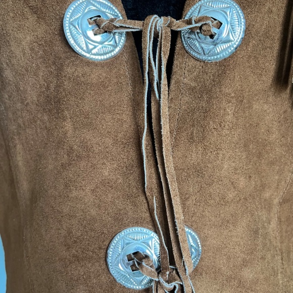 NWOT Dream Apparel Genuine Leather Western Style Vest XL - Picture 5 of 7